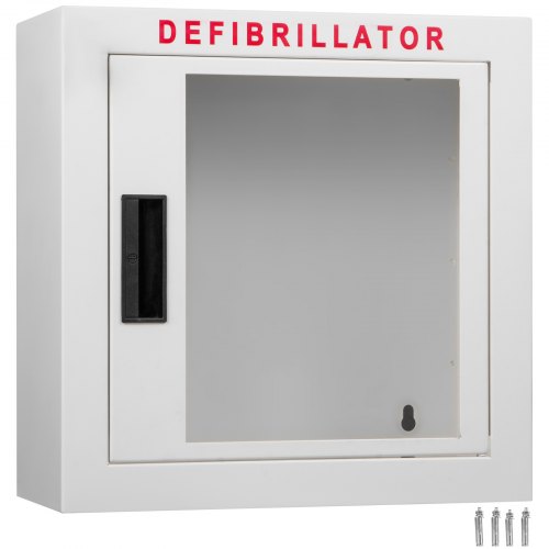 Aed Schrank Metallwandschrank Defibrillator Wandkasten Wandschrank Weiß