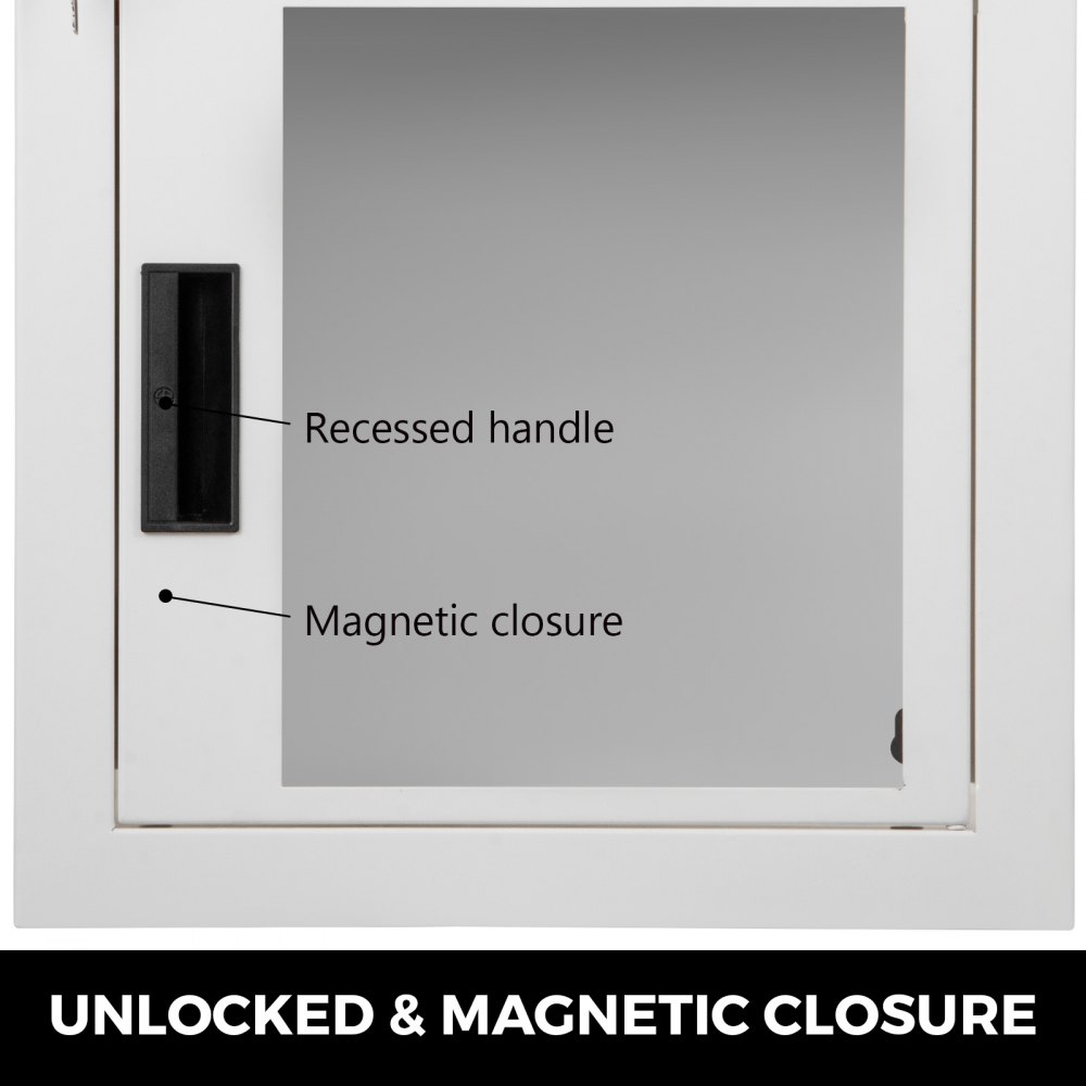 Aed Schrank Metallwandschrank Defibrillator Wandkasten Wandschrank Weiß