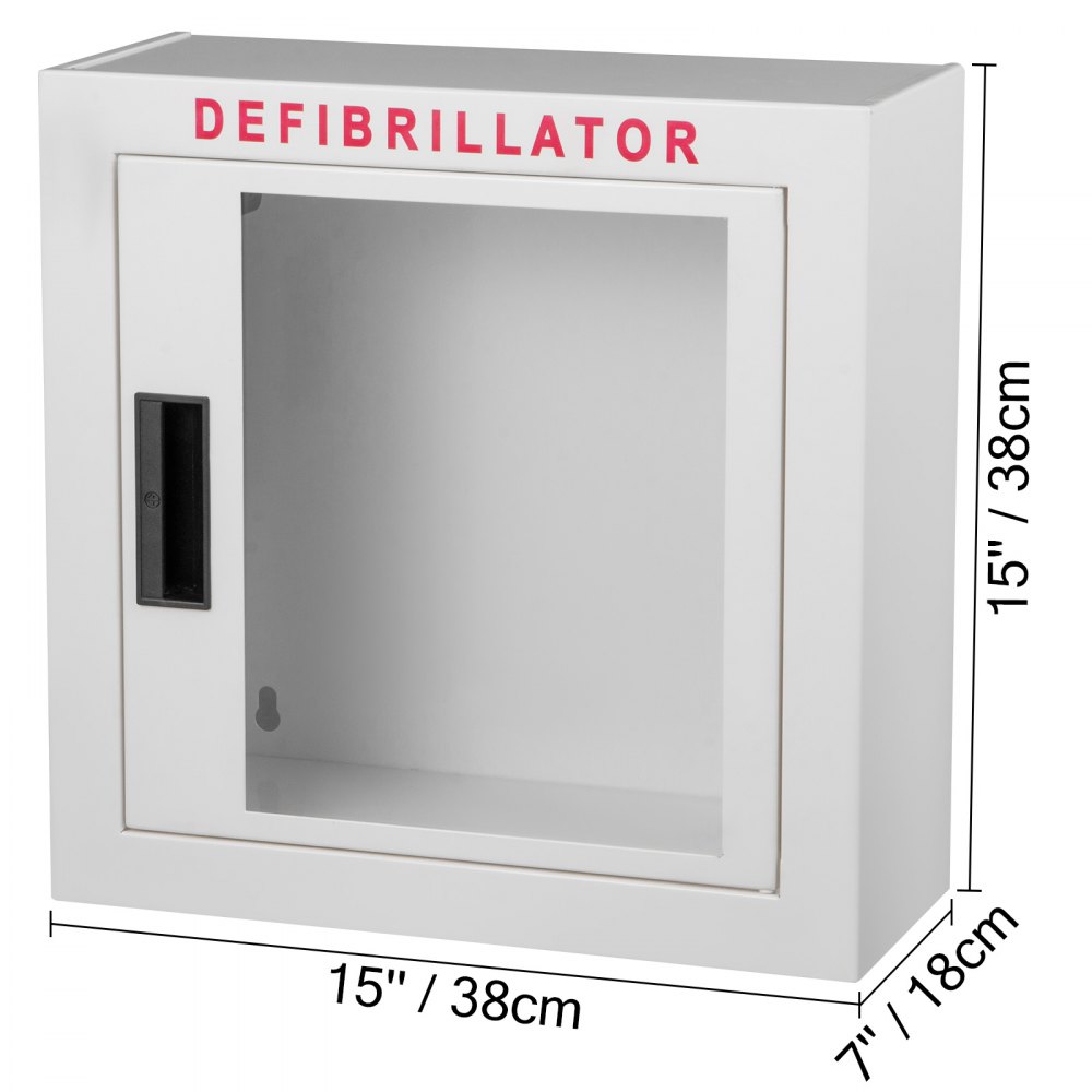 Aed Schrank Metallwandschrank Defibrillator Wandkasten Wandschrank Weiß