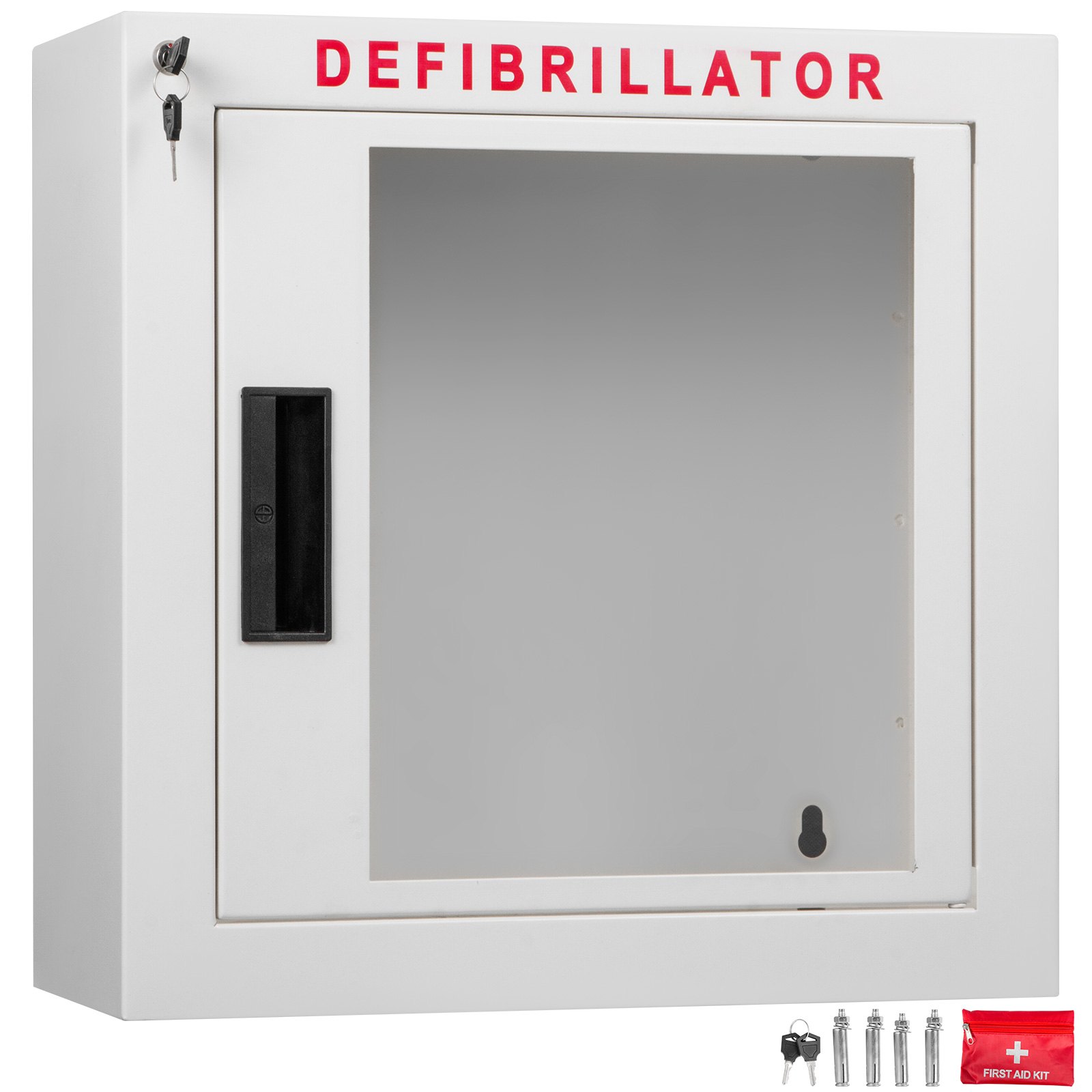 Aed Schrank Metallwandschrank 15 Zoll Defibrillator Wandkasten Mit Alarm