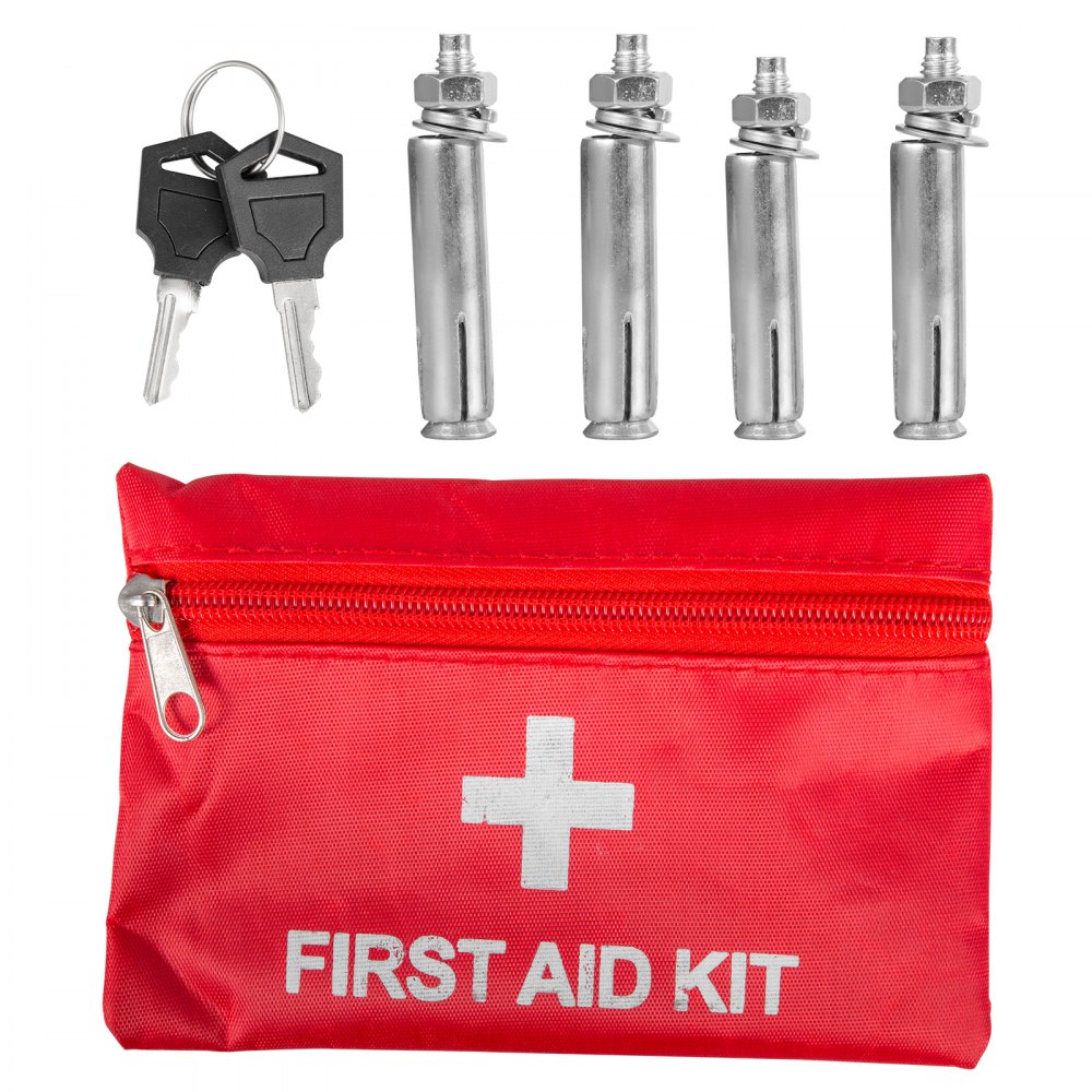 AED-SchrankNotfall-Defibrillator-Schrank mit Alarm 17-Zoll-Aed-Wandgehäuse