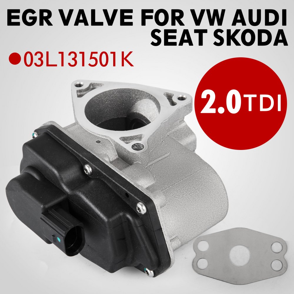VEVOR Agr-Ventil 03L131501K für AUDI VW Skoda Seat Jetta 2.0 TDI Yeti Beetle