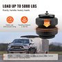 VEVOR Airbag-Federungssatz, Luftfeder-Federungssatz Kompatibel mit 1999-2004 Ford F250/F350 2WD 4WD, 2008-2010 Ford F250/F350 2WD 4WD, 5000 lbs Belastung, 5 bis 100 PSI