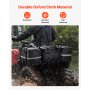 VEVOR ATV Heckaufbewahrungstasche Hecktasche Heckfrachttasche aus 600D Oxford-Stoff (54 L) mit 16 L Kühl-Isoliertasche, Rücksitz-Ausrüstungstasche, passend für die meisten ATVs UTVs