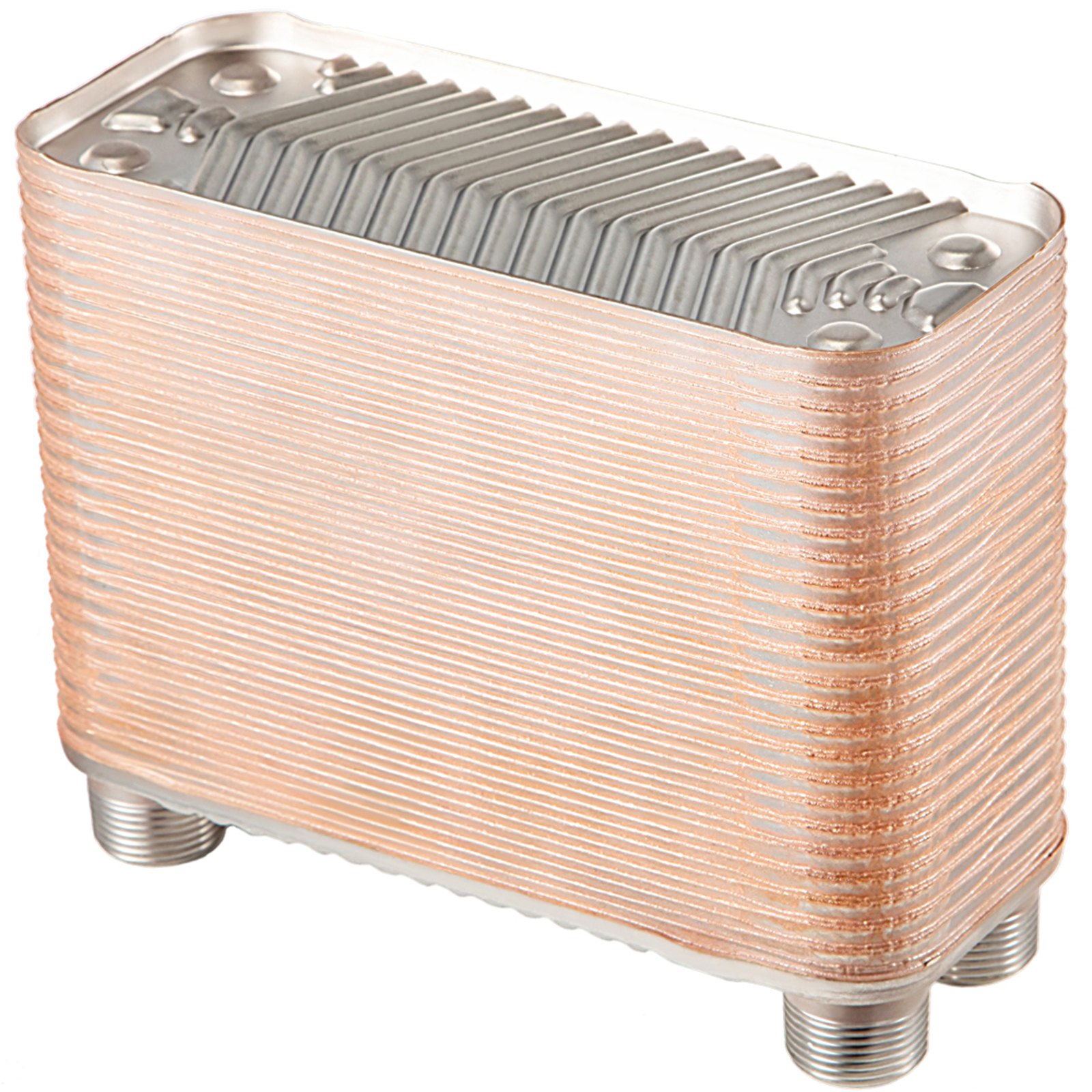 Edelstahl Plattenwärmetauscher B3-12a-50 110kw Ohne Dämmschale Solartauscher