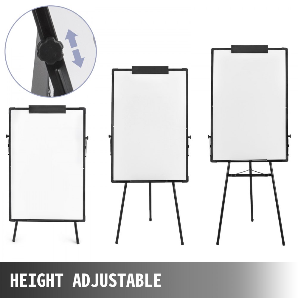 Flipchart Whiteboard 61 X 91 Cm Dreibein-gestell Höhenverstellbar Home Planner
