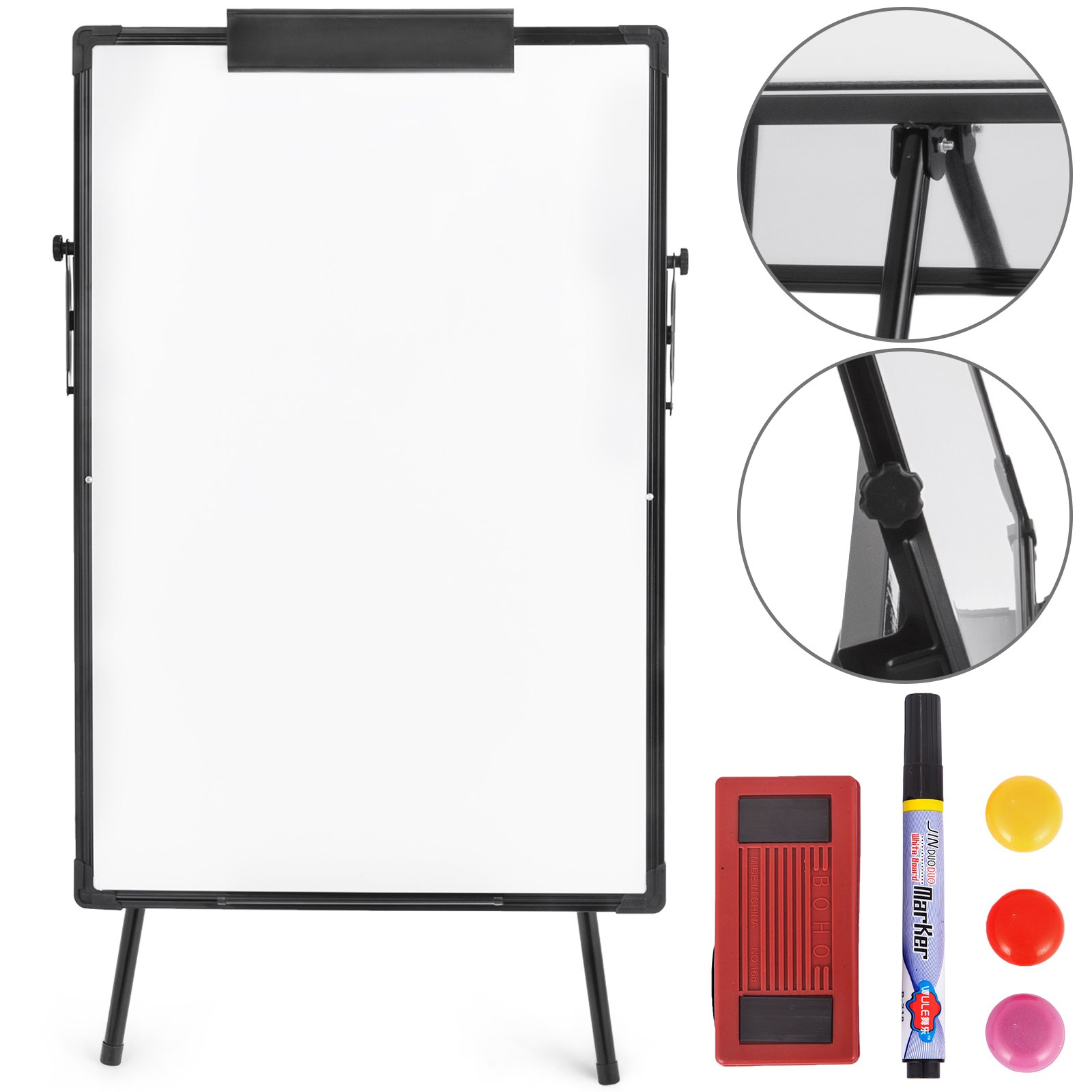 Flipchart Whiteboard 61 X 91 Cm Dreibein-gestell Höhenverstellbar Home Planner