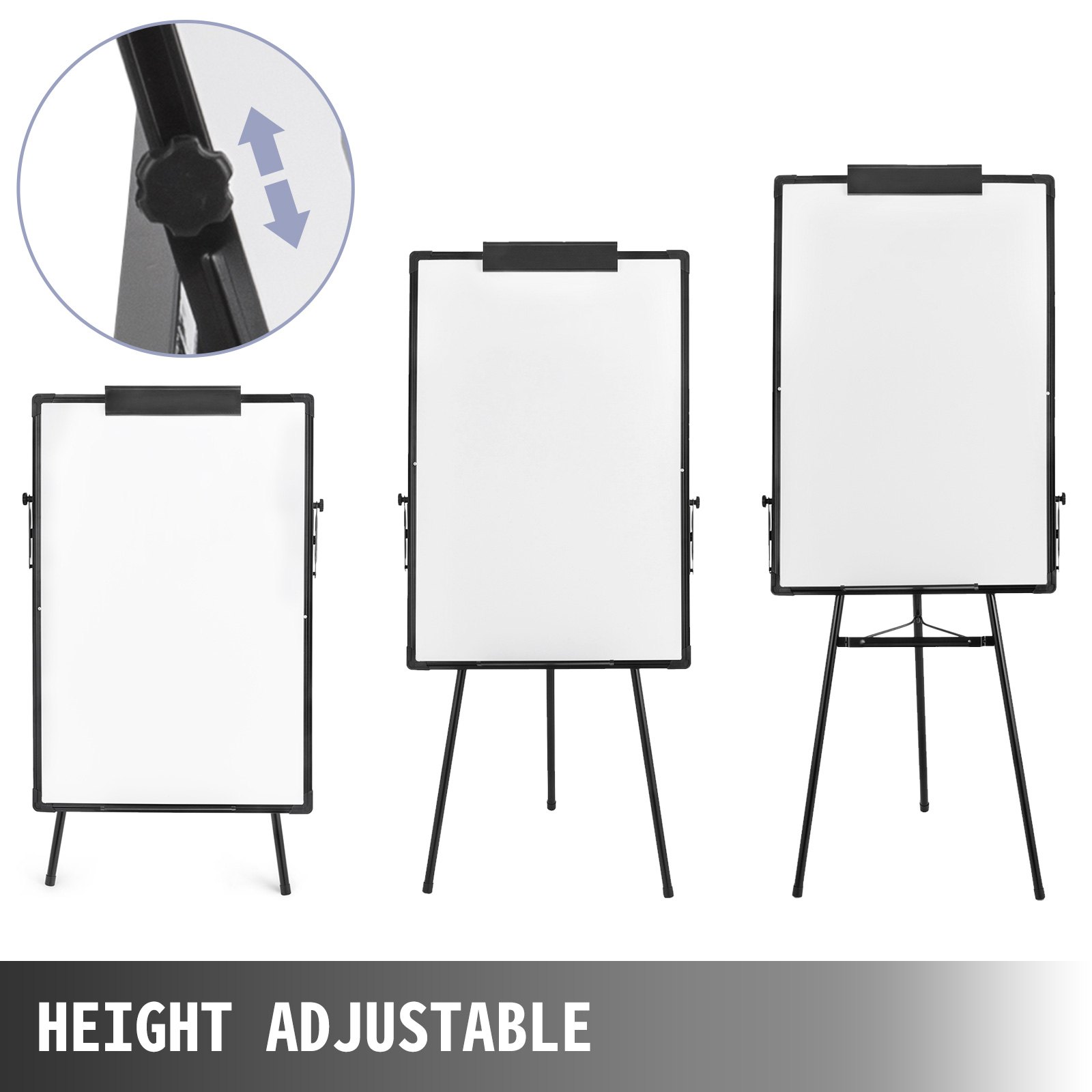 Flipchart Whiteboard 61 X 91 Cm Dreibein-gestell Höhenverstellbar Home Planner