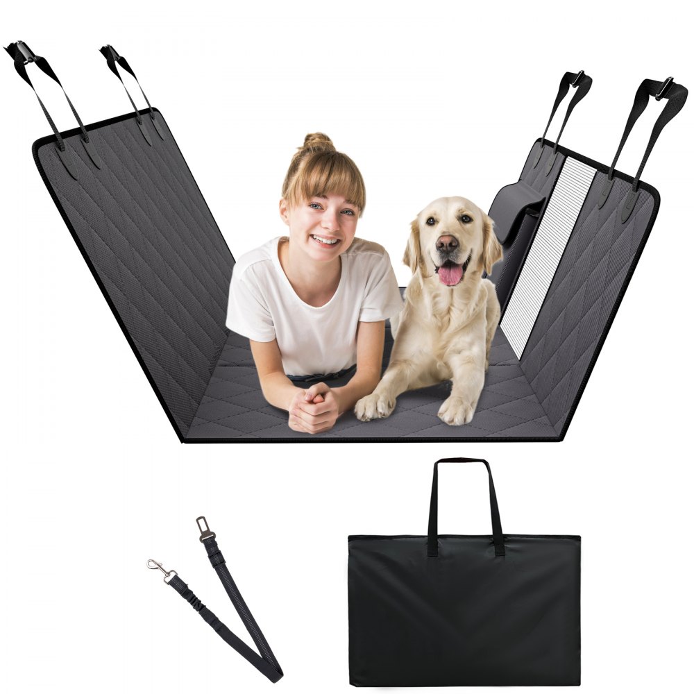 VEVOR Hundedecke Auto Autoschondecke Hund Rückbank Rücksitz Schutzdecke 137x61cm