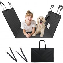 VEVOR Hundedecke Auto Autoschondecke Hund Rückbank Rücksitz Schutzdecke 136x68cm