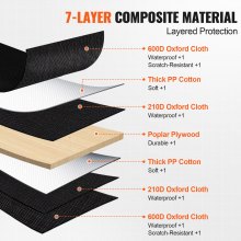 VEVOR Autositzbezug für Hunde für die Rückbank, 137,2 x 67,2 cm, wasserdicht, strapazierfähiger 600D-Autositzschutz für Haustiere mit Netzfenster und Aufbewahrungstasche, kratzfeste, weiche Hundehängematte für die Rückbank für SUV