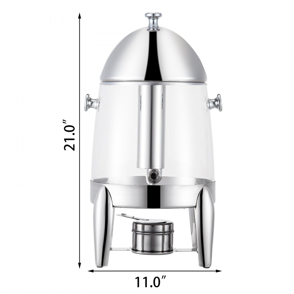 Chafer Urn Käfer-getränkebehälter Isolierkanne 3 Gal Mit Zapfhahn Edelstahl+pc