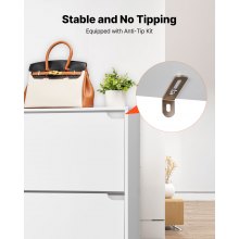 VEVOR Schuhschrank mit 3 Klappen, platzsparender Schuhkipper, freistehender Schuhregal-Organizer für den Eingang Flur Wohnzimmer Veranda, modernes Schuhregal 800 x 220 x 1165 mm Weiß