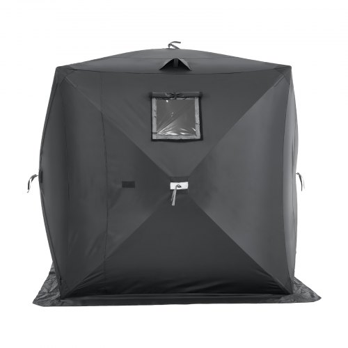 MEHOOSPVN Eisfischerzelt Für 1-2 Personen – Tragbares Ice Fishing Shelter Mit Zubehör – Tarnung