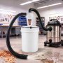 VEVOR Cyclone Dust Separator Kit, 50.8 mm O.D. Dust Collector Translucent PP, Great for Woodworking and Shop Wet/Dry Vacuums, Fits Various Buckets (Exclude), with Elbow Adapter, Hardware, Sealing Pad