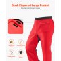 VEVOR Schutzhose 101 cm Schürzen-Stil Forstkettensägen Arbeitshose Klasse B L