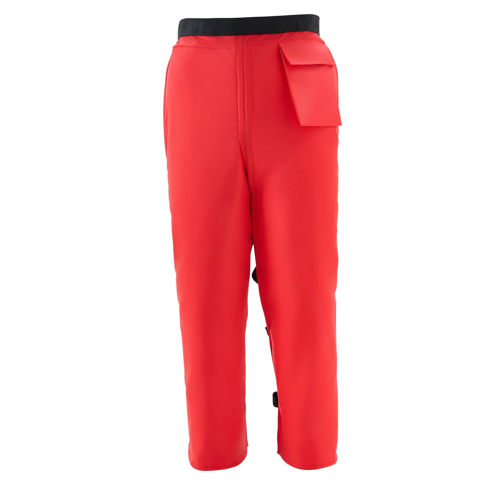 VEVOR Schutzhose, Klasse B, 8-lagige Kettensägenhose im Wickelstil mit Gürtel & Ausrüstungstasche, Kettensägen-Chaps für Männer/Frauen, Sicherheitsausrüstung für Holzfäller & Waldarbeiter, Größe L