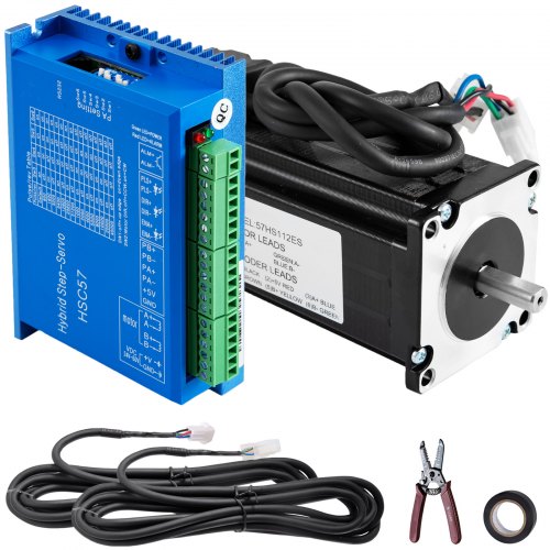 VEVOR 3NM Nema23 Closed Loop Schrittmotor-Hybrid-Servotreiber-Kit für CNC-Fräsmaschinen