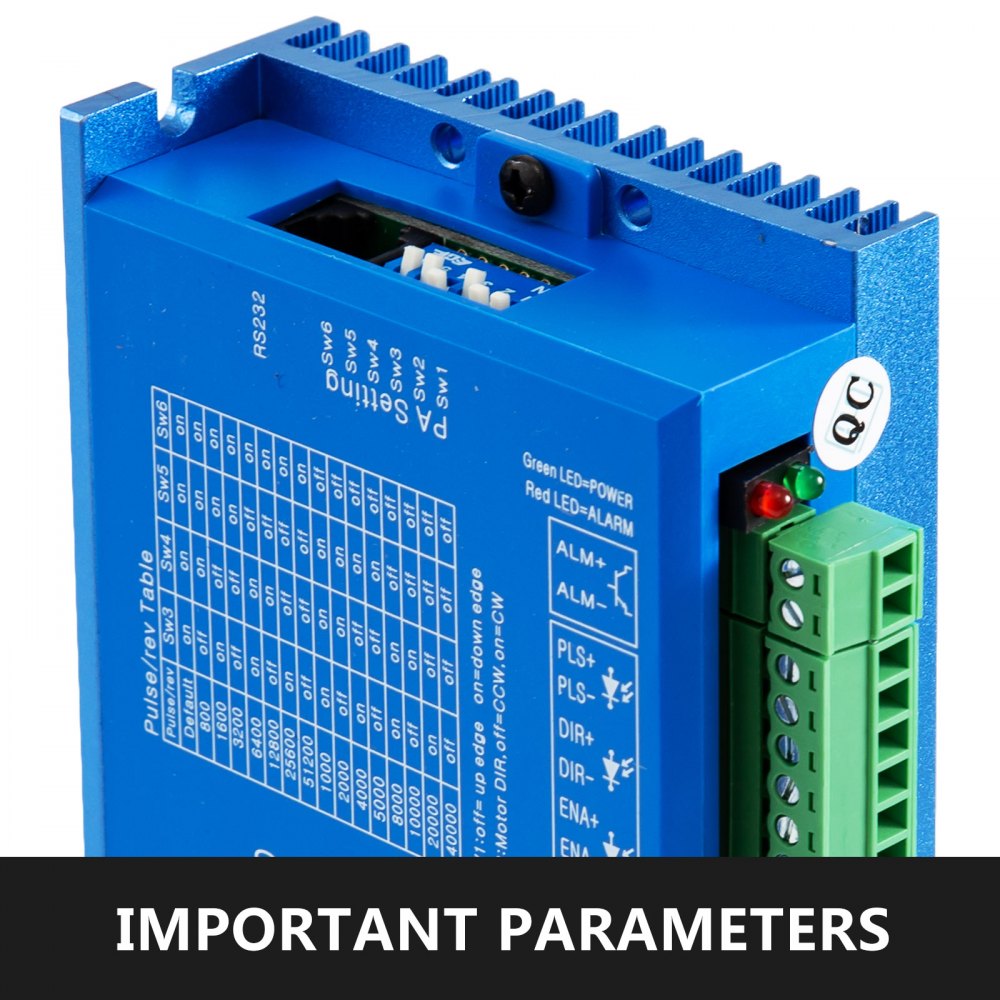 VEVOR 3NM Nema23 Closed Loop Schrittmotor-Hybrid-Servotreiber-Kit für CNC-Fräsmaschinen