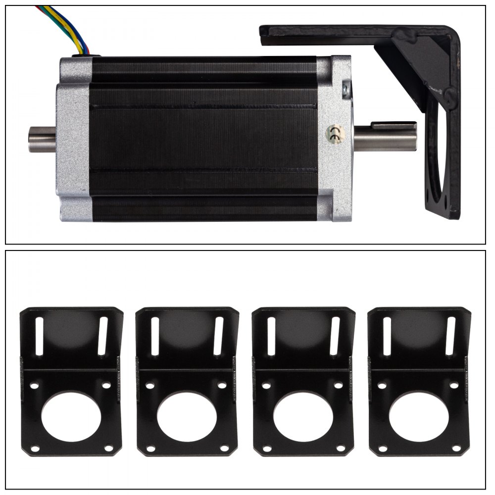 Vevor 4 Stepper Motor Nema 23 Schrittmotor Kit 12 Ncm 4,2a 1,8° Mit Usb-kabel