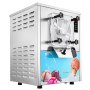VEVOR Speiseeisbereiter 16-20L /H kommerzielle Eismaschine 1400W Softeismaschine für Bars, Cafés, Milchtee Läden usw.