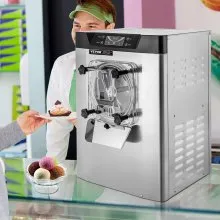 Kommerzielle Harte Eismaschine 3,5-4,4 UK Gallonen/H Edelstahl Eisbereiter