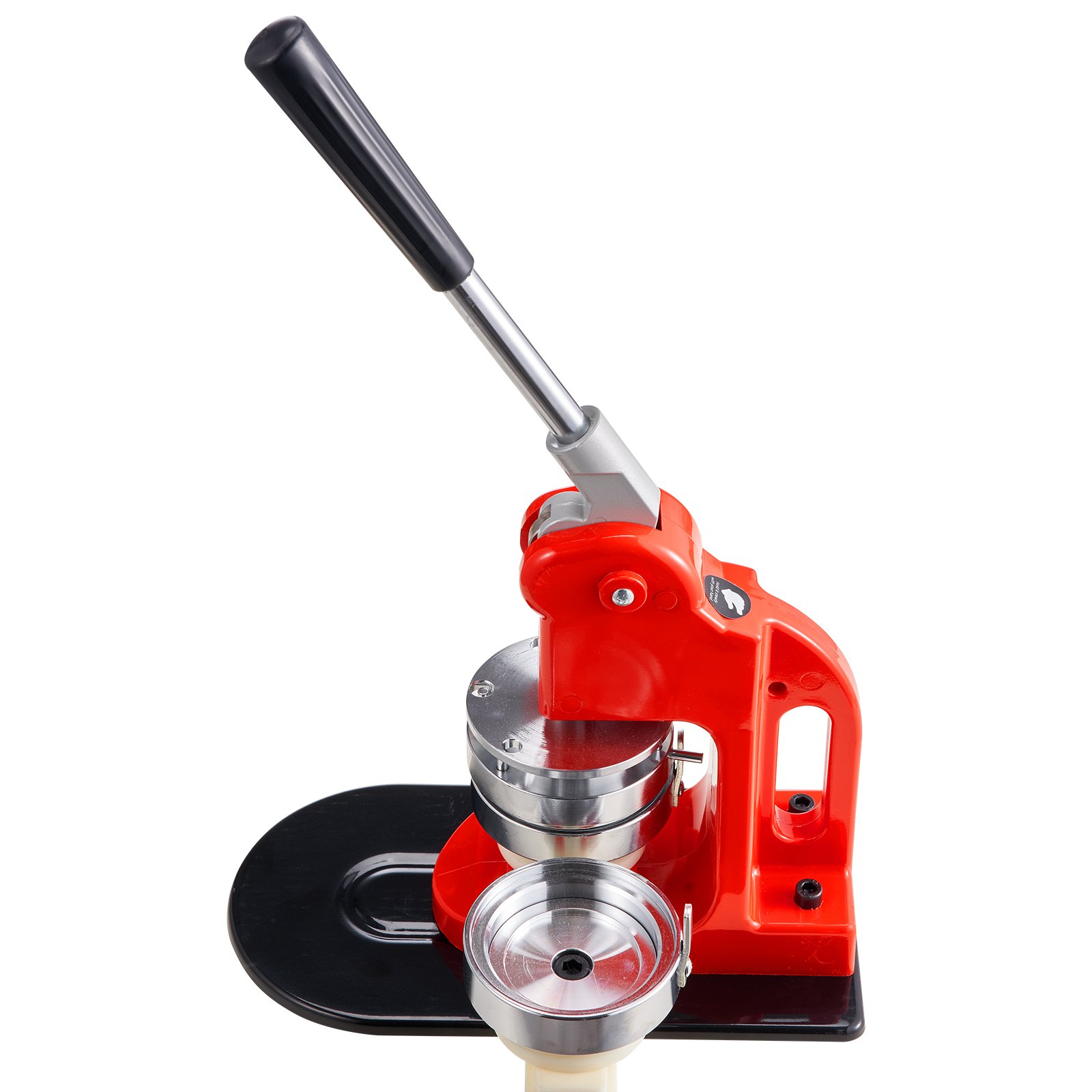 VEVOR Buttonmaschine Knopfmachermaschine, 7,62cm Badge Punch Press Set, Kinder DIY Geschenke Pin Maker, Button Herstellung Zubehör mit 500 Stk. Button Ersatzteile & Kreisschneider & Zauberbuch