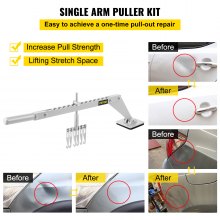 VEVOR Dent Zugstange tragbarer Nivellierstange Auto Reparatur Spot Hebel Punktschweißgerät Abzieher 6 Finger Ausbeul Reparatur