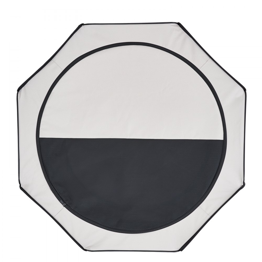 VEVOR Welpenlaufstall aus 600D Oxford-Gewebe Welpenauslauf 1168 x 1168 x 584 mm Tierlaufstall mit 8 Netzpaneelen Laufstall faltbar Freilaufgehege Ideal für Hunde Hasen Katzen usw.