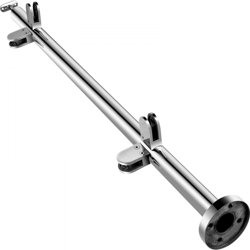 Vevor Geländerpfosten Balkonsäule 110cm Zaunsäule Handlauf Eck Treppengeländer