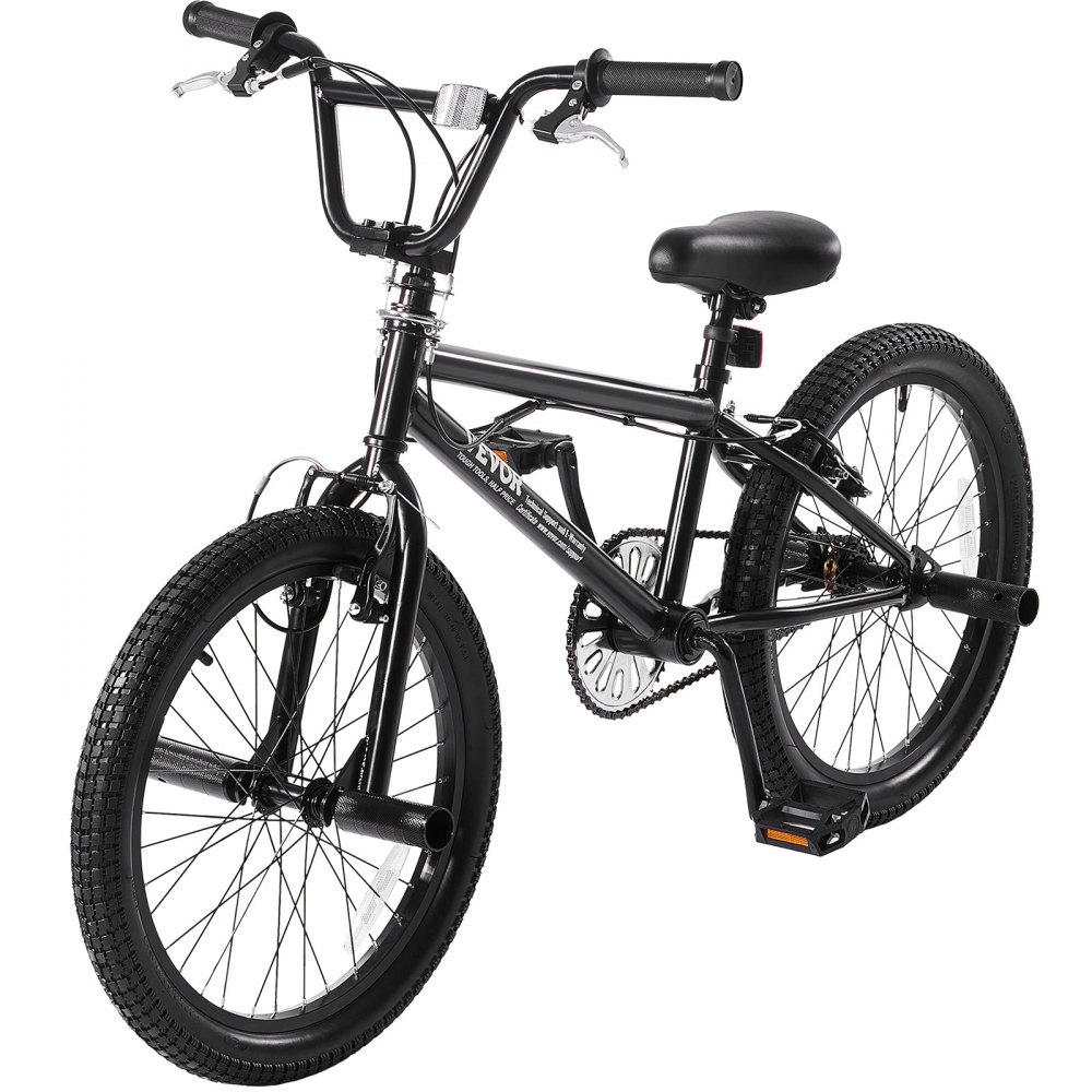 VEVOR BMX Fahrrad Freestyle BMX 50,8 cm Rad mit 4 Pegs Fahrräder für Anfänger & Fortgeschrittene, 120 kg belastbare BMX-Fahrräder Rahmen aus Hi-Ten-Stahl für Erwachsene Männer Frauen