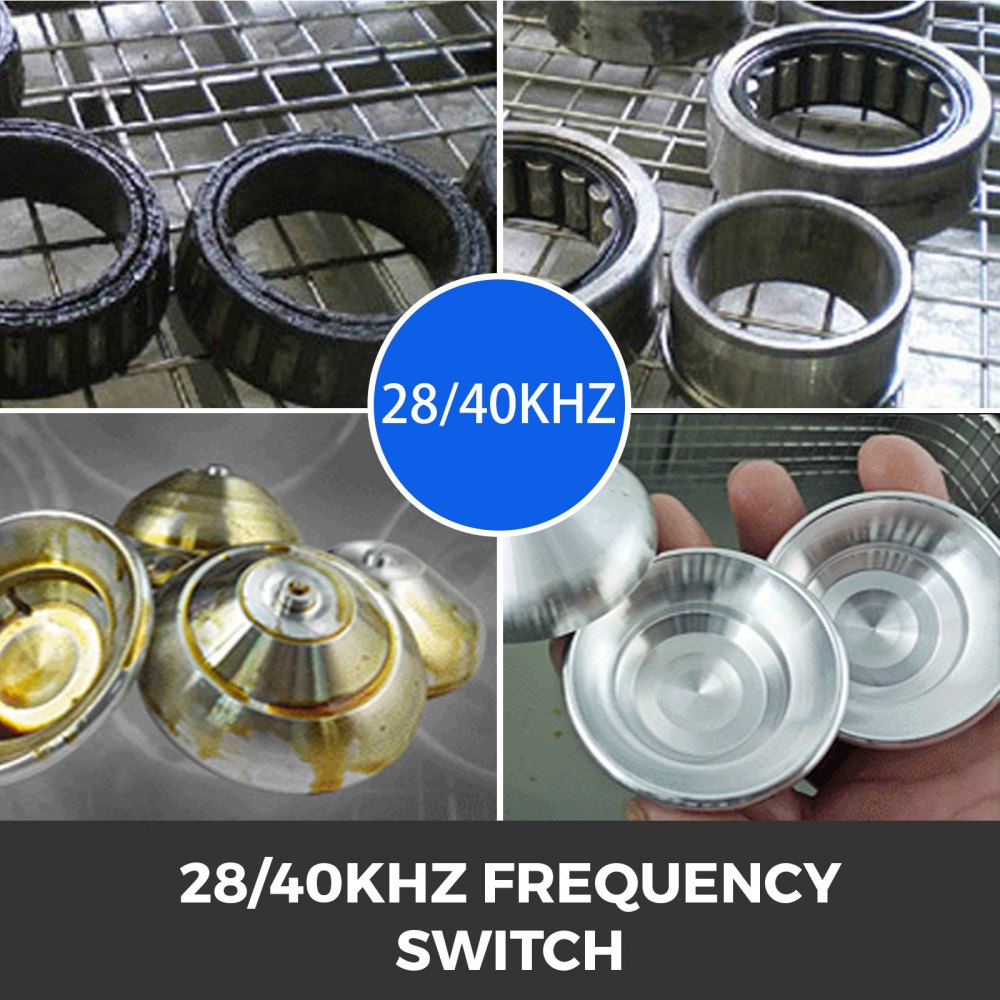 3.2l Digitaler Ultraschallreiniger Mit Heizung 28 / 40khz Entgasen