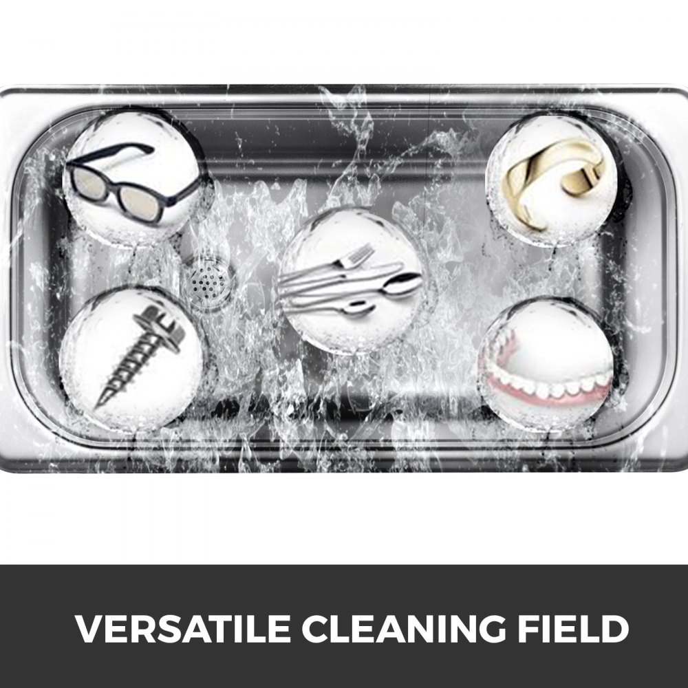 3.2l Digitaler Ultraschallreiniger Mit Heizung 28 / 40khz Entgasen