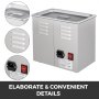 3.2l Digitaler Ultraschallreiniger Mit Heizung 28 / 40khz Entgasen
