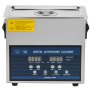 VEVOR Ultraschallreiniger 6L, Ultraschall Reinigungsgerät 220V, Zweifrequenz-Ultraschallreiniger Edelstahl, Digitaler Ultraschallreiniger, Ultraschallreinigungsgerät mit LED-Anzeige 28 kHz und 40 kHz