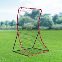 VEVOR Rebound-Netz Baseball Softball Pitchback 1219x1676mm Übungsnetz Einstellbar