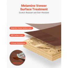 VEVOR TV Schrank mit Schiebetüren Hängender Fernsehschrank Wandmontage 152cm