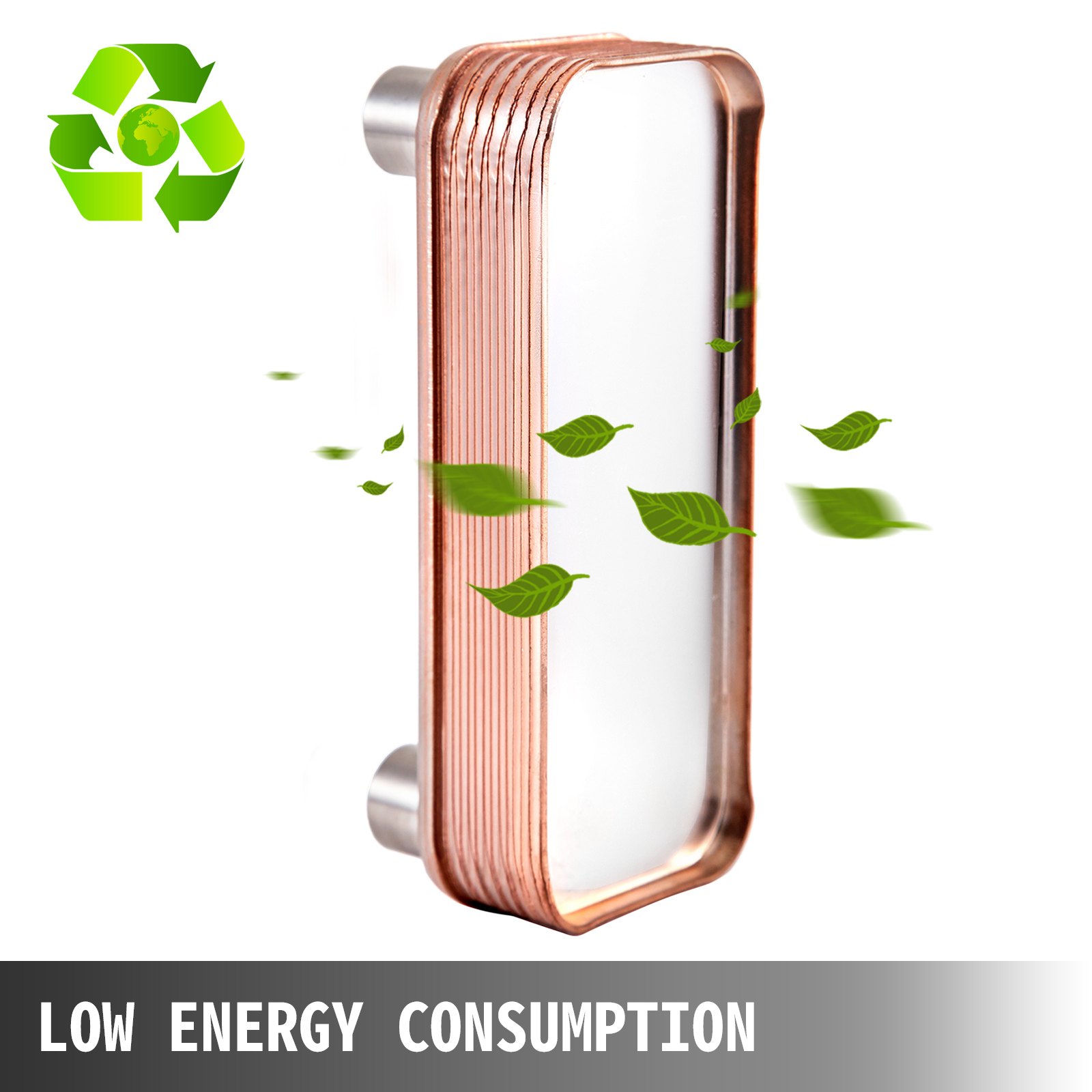 316 Edelstahl Wärmetauscher 10 Platten Plattenwärmetauscher Wärmeüberträger