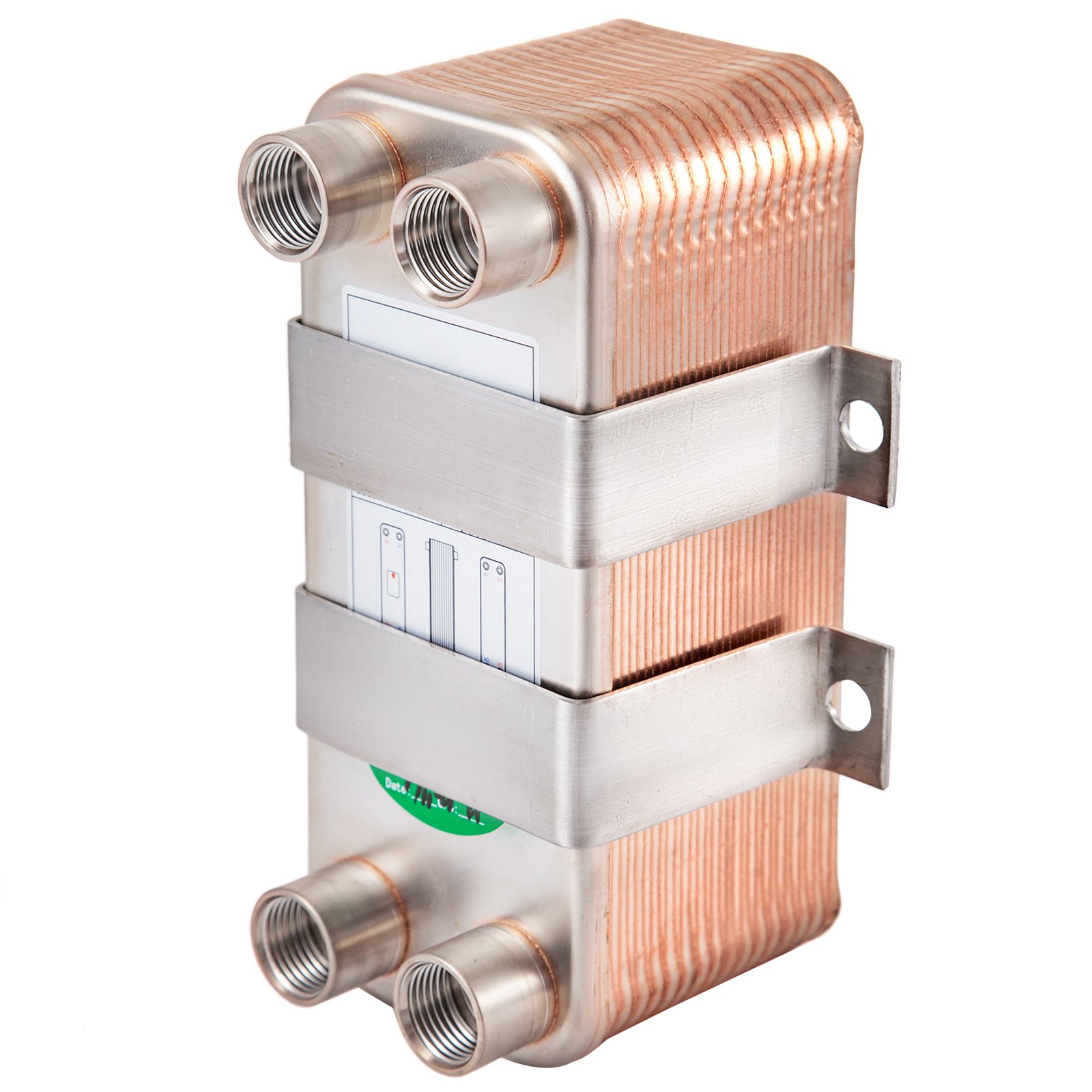 316 Edelstahl Wärmetauscher 30 Platten Plattenwärmetauscher Wärmeüberträger