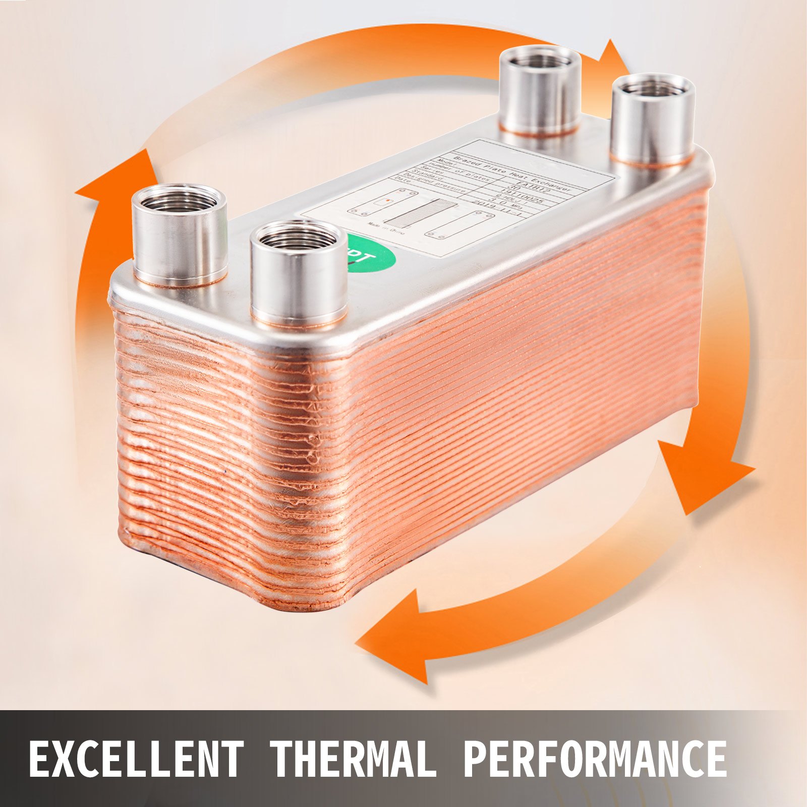 316 Edelstahl Wärmetauscher 30 Platten Plattenwärmetauscher Wärmeüberträger