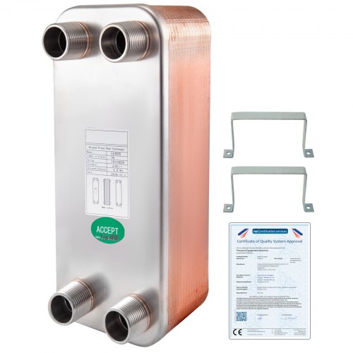 Plattenwärmetauscher Wärmetauscher 30 Platten Solar Heizung Pöl 316 Edelstal