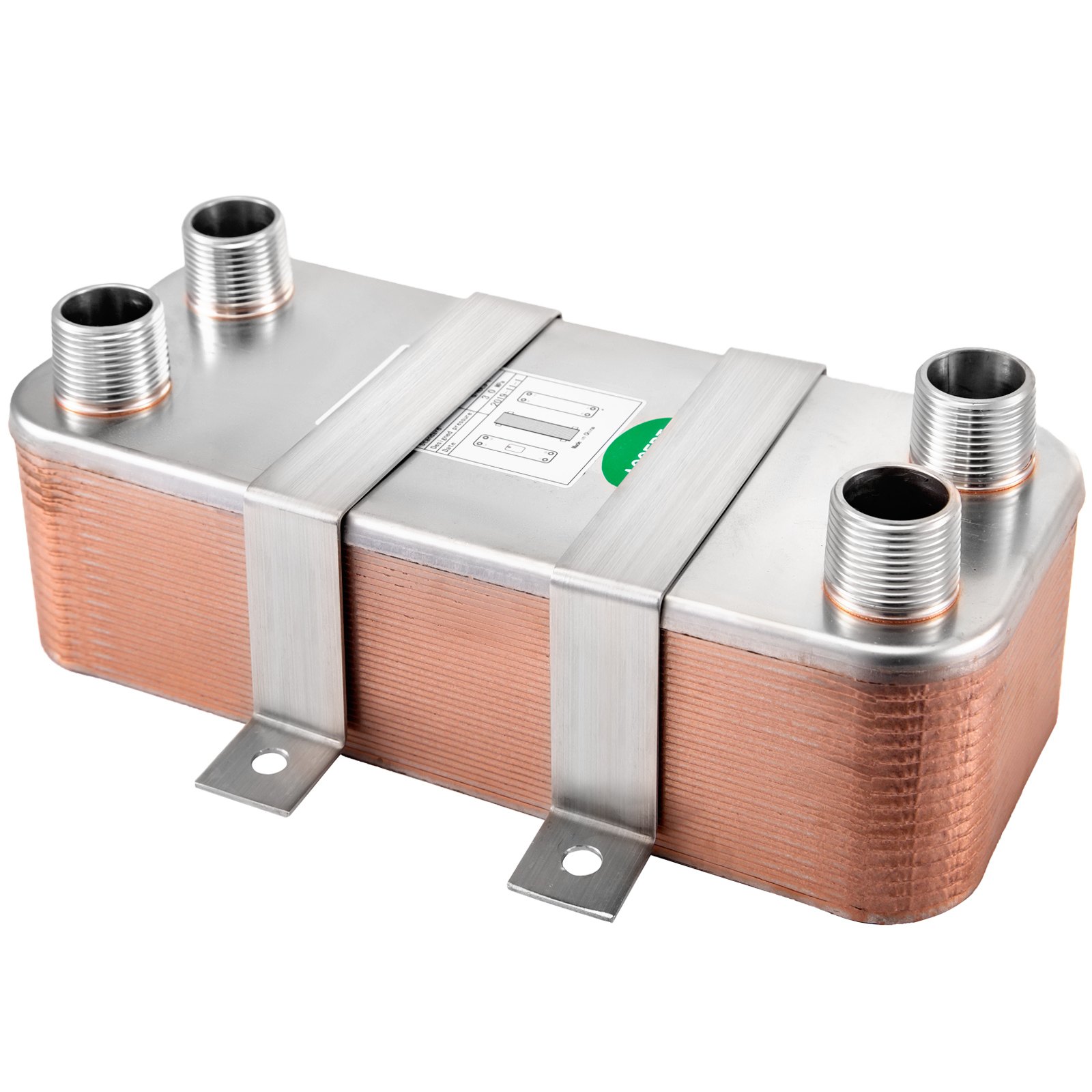 Plattenwärmetauscher Wärmetauscher 30 Platten Solar Heizung Pöl 316 Edelstal