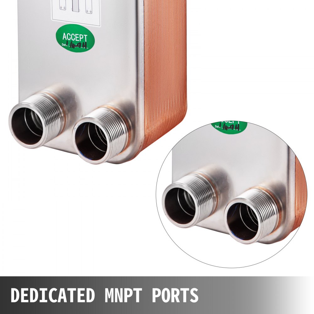 316 Edelstahl Wärmetauscher 30 Platten Plattenwärmetauscher Wärmeüberträger