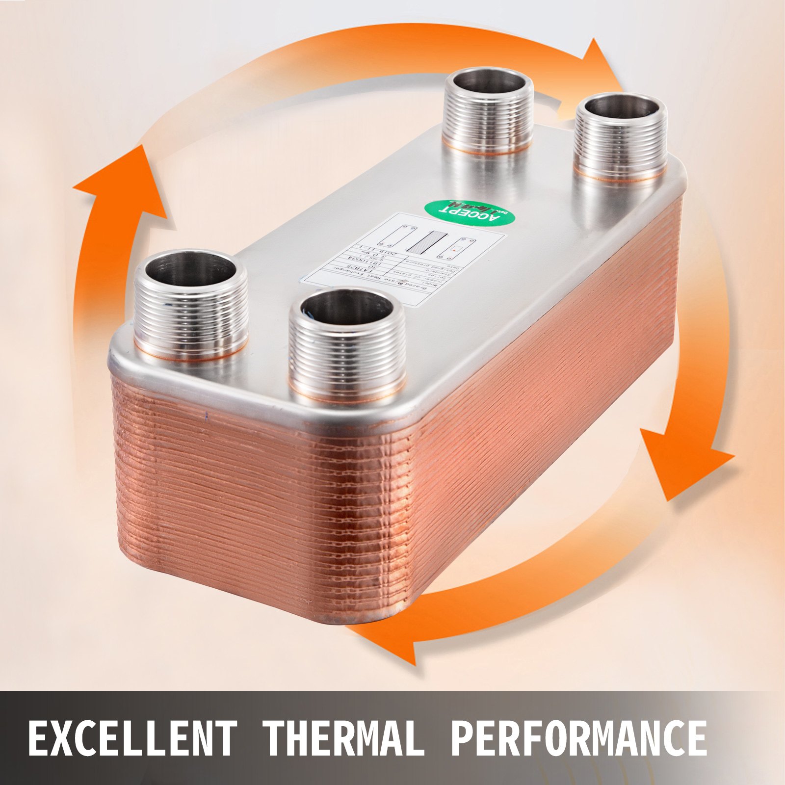 316 Edelstahl Wärmetauscher 30 Platten Plattenwärmetauscher Wärmeüberträger