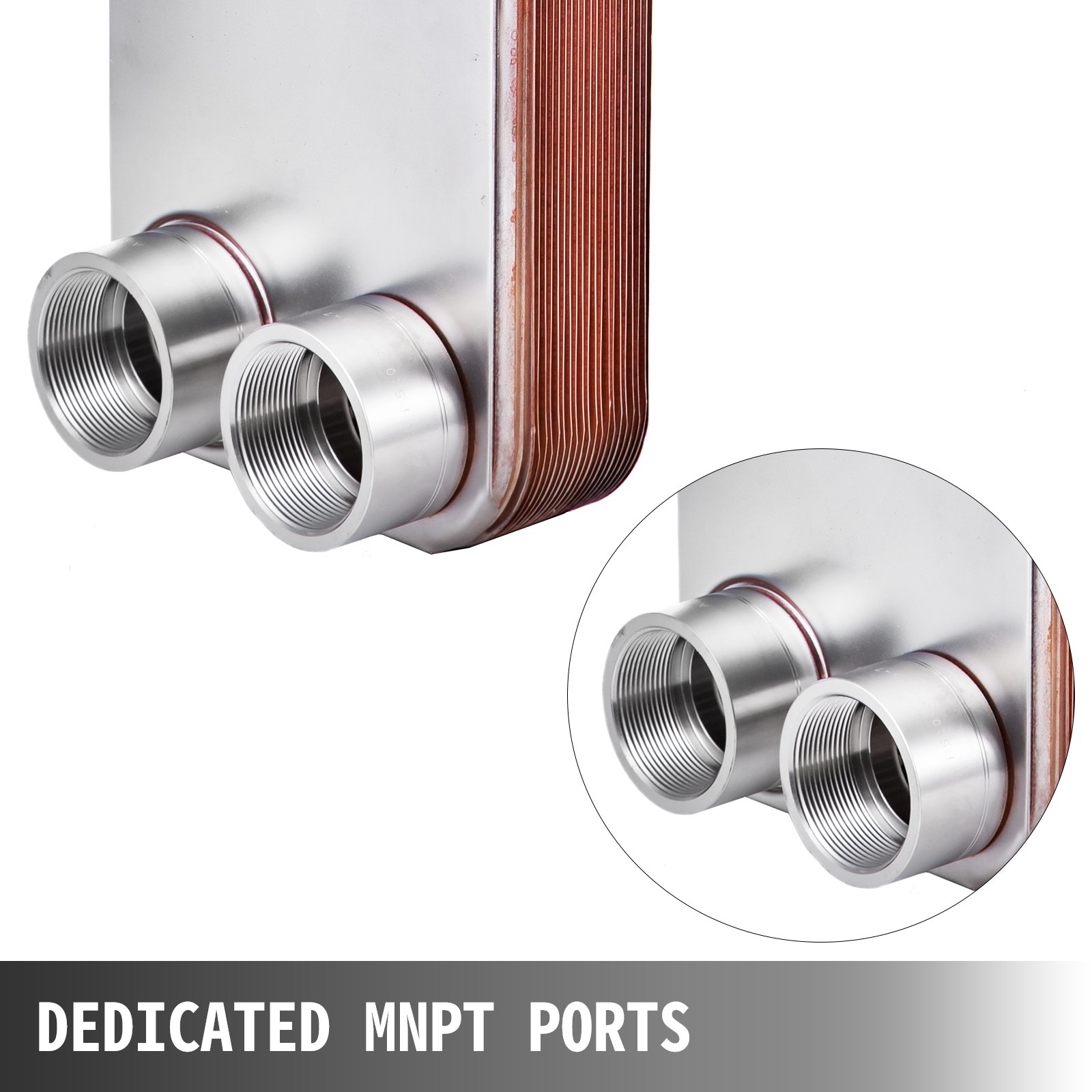 Plattenwärmetauscher 20 Wärmetauscher Solar Heizung Pöl 316 Edelstahl B95