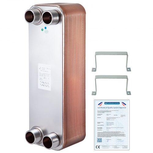 Plattenwärmetauscher 316 Edelstahlwärmetauscher Für Heizung Zl95b-50d