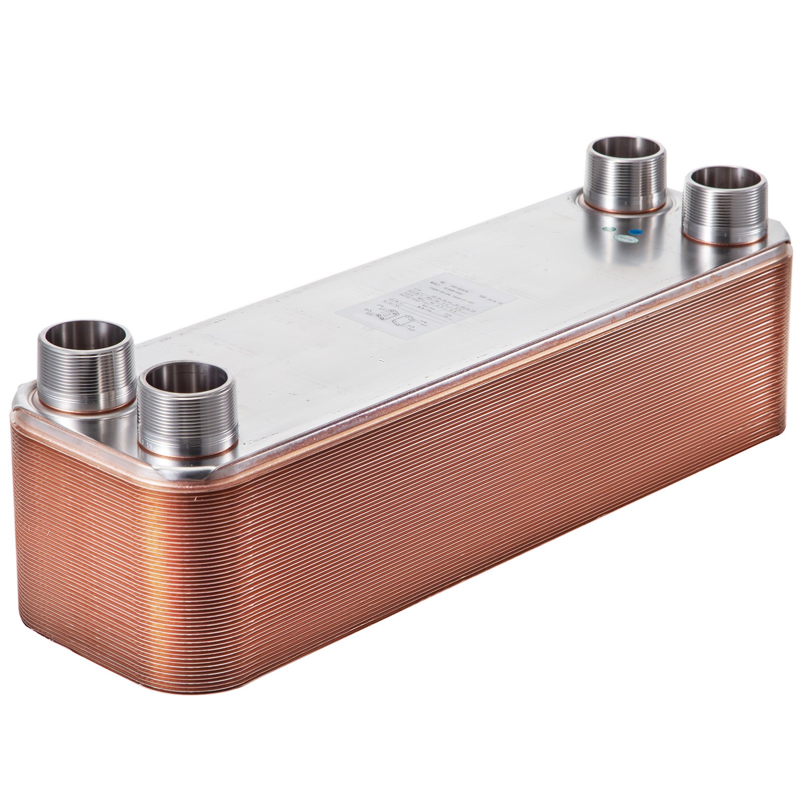 Plattenwärmetauscher 316 Edelstahlwärmetauscher Für Heizung Zl95b-50d