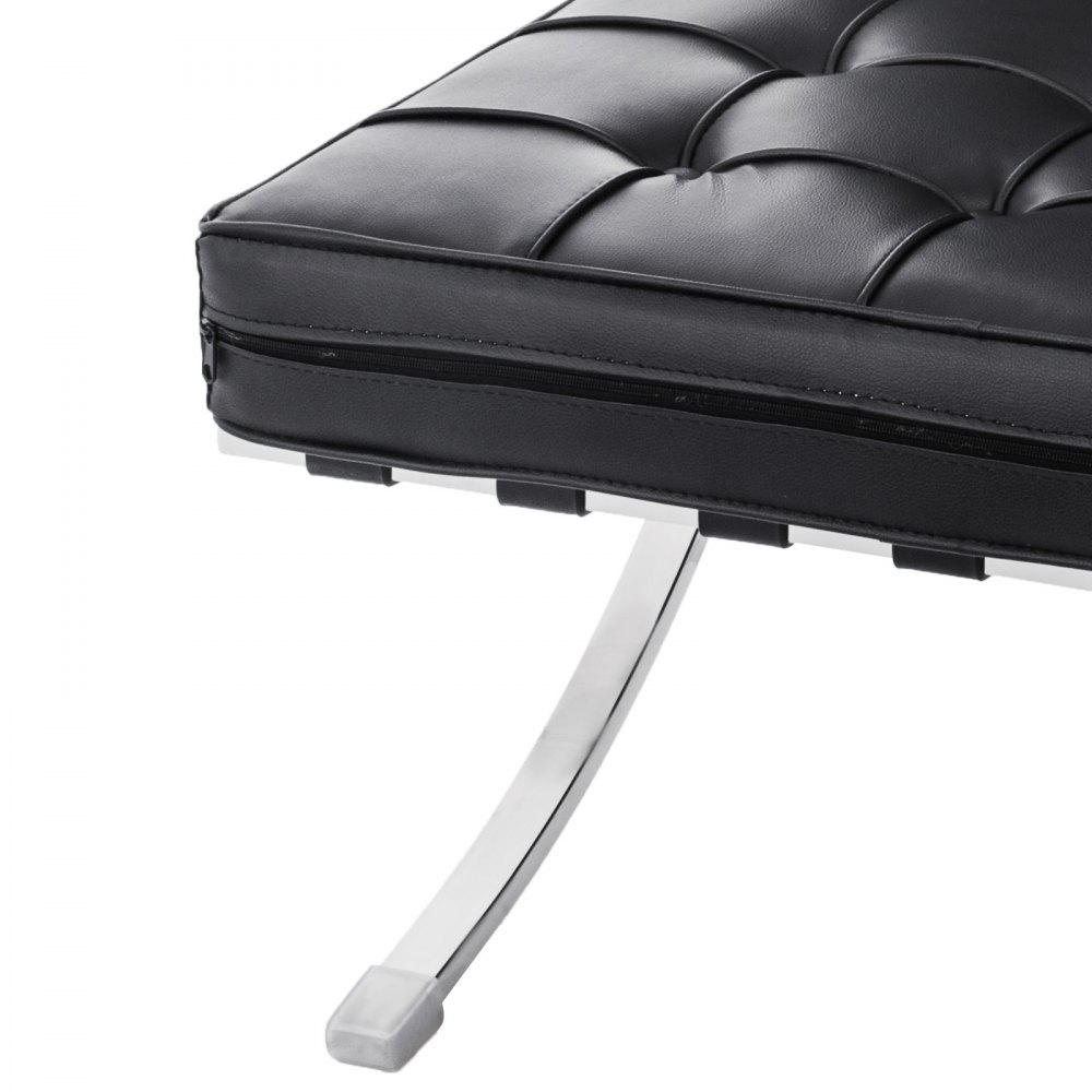 Retro Chair Barcelona Stil Lounge Chair Pu Leder Lounge Chair Für Wohnzimmer