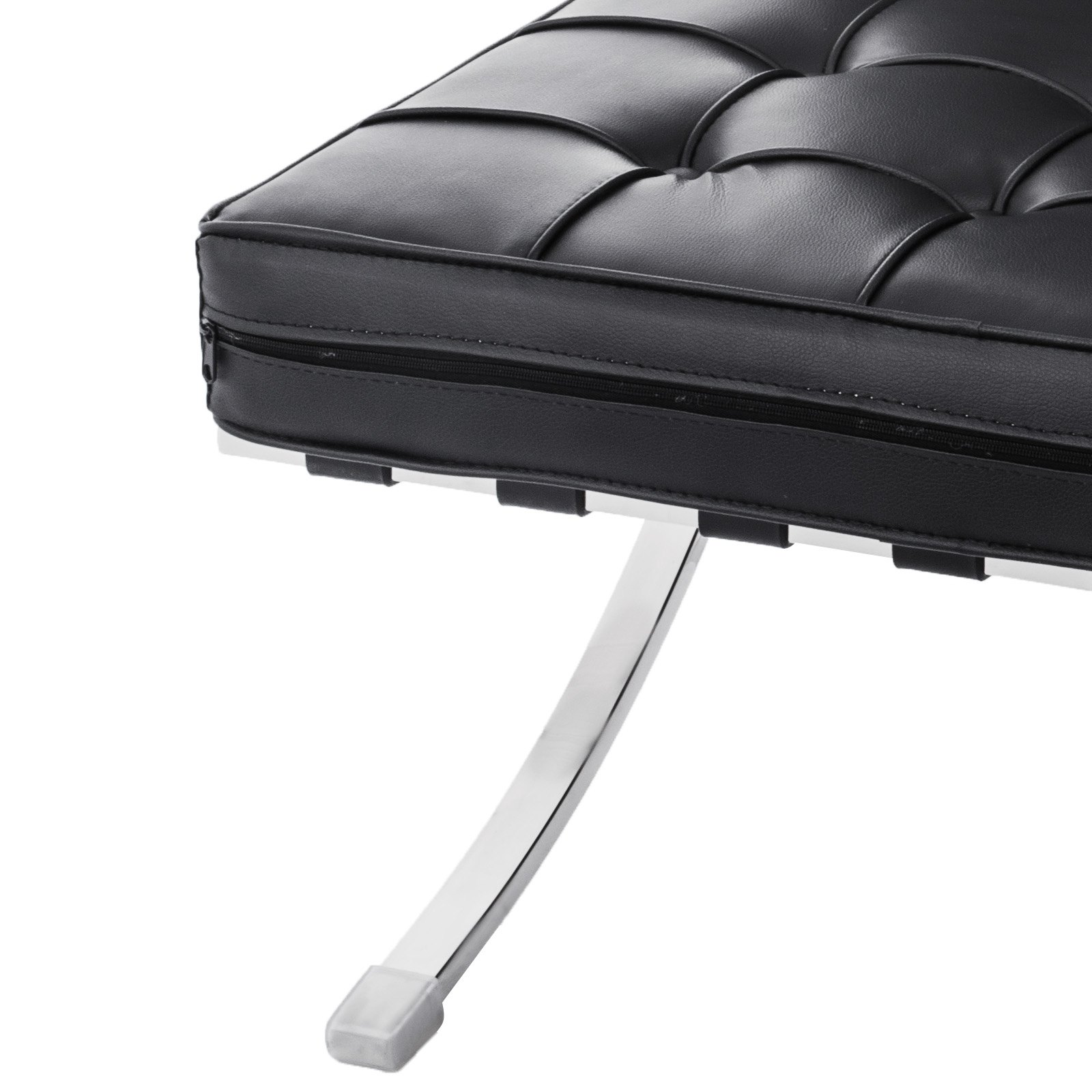 Retro Chair Barcelona Stil Lounge Chair Pu Leder Lounge Chair Für Wohnzimmer