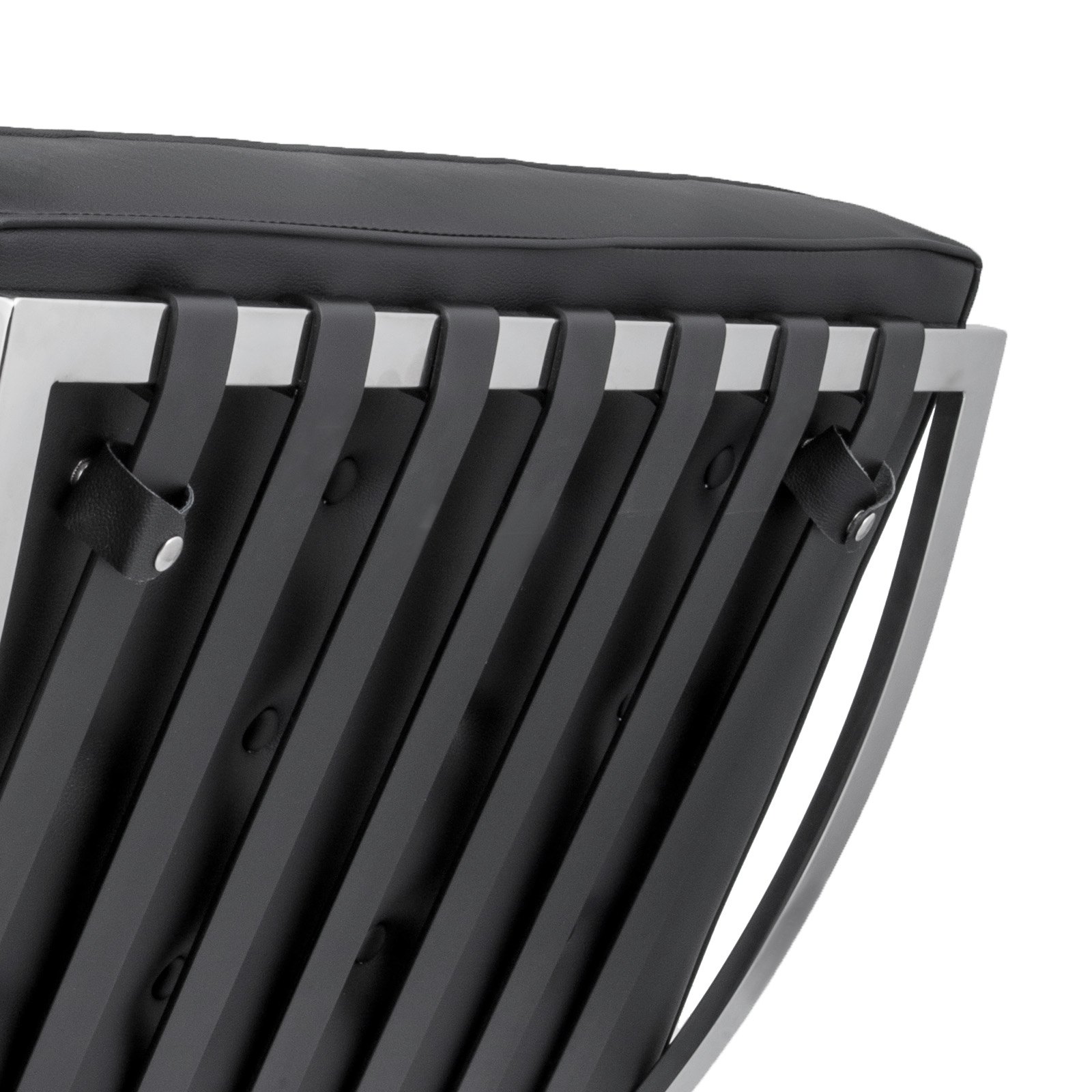 Retro Chair Barcelona Stil Lounge Chair Pu Leder Lounge Chair Für Wohnzimmer